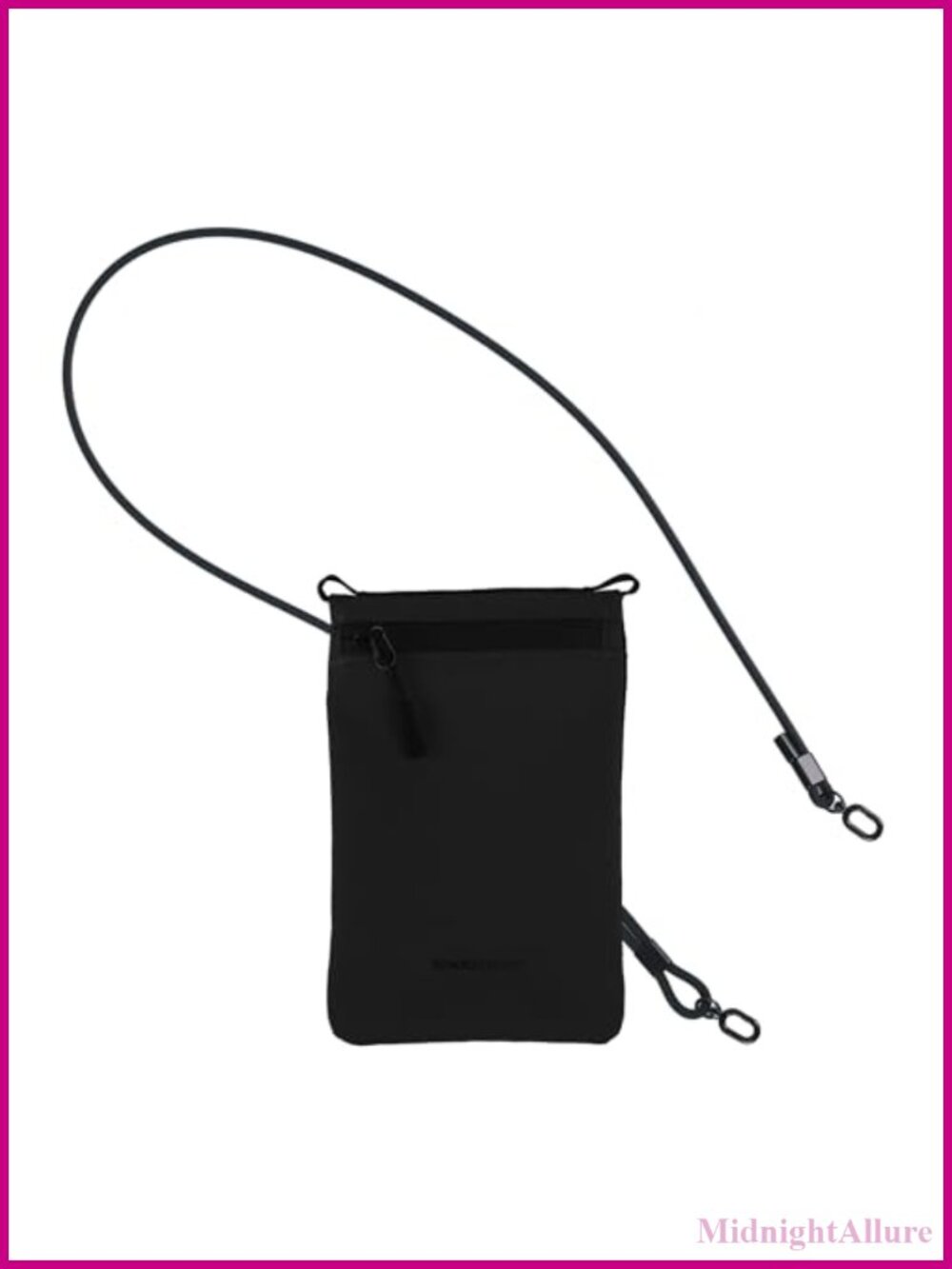 Nylon Crossbody Bag Small Lightweight Foldable Sling Purse Adjustable Strap
